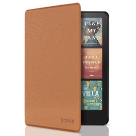 CoBak Case for 7" E-Readers - All New PU Leather Cover with Auto Sleep Wake Feature for E-Readers 2024 Released