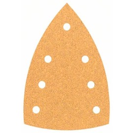 Bosch Professional Sanding Sheet for Triangular Sanders Wood and Paint (Pack of 10, 100 x 150 mm, Grit 40, C470)