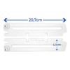 Tilt Scissors Replacement Part Set White Basement Window for ACO