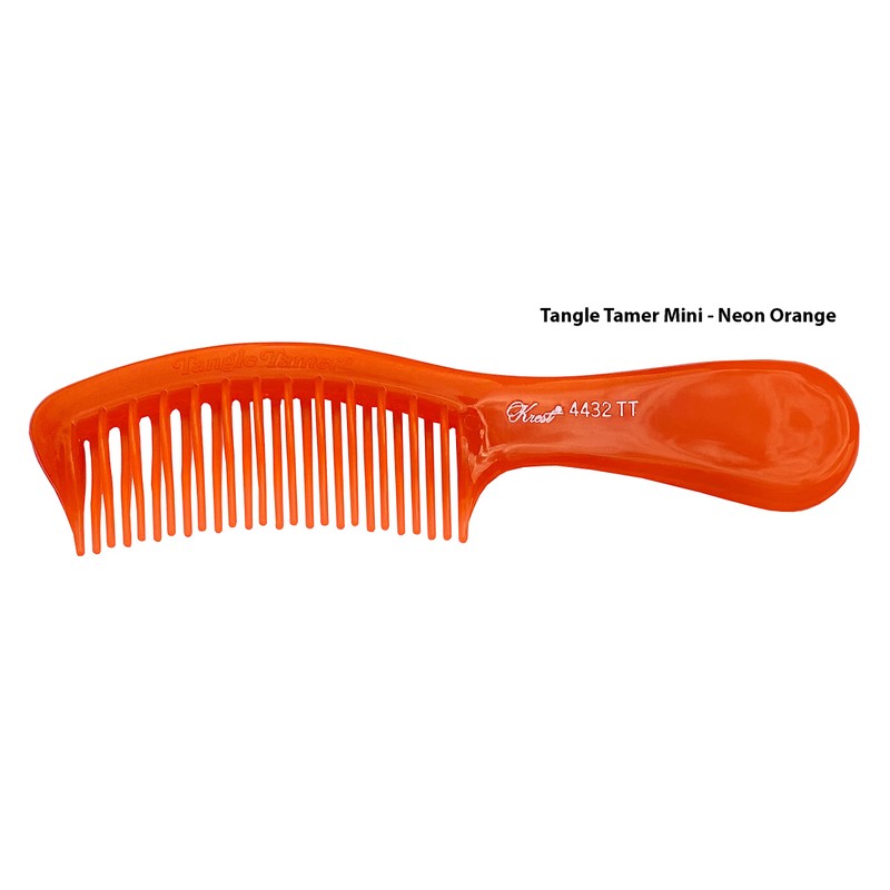 Krest Teal Tangle Tamer Curved Tooth Comb