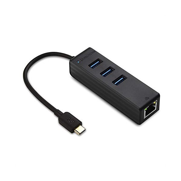 Cable Matters 3 Port USB C Hub with Ethernet (USB