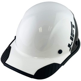 Texas America Safety Company Carbon Fiber Hard Hat - Cap Style 5050 Camo Black and White with Protective Edge and Hard Hat Tote