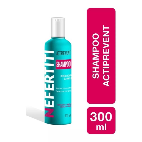 Nefertiti Shampoo Anticaida Del Cabello Actiprevent Nefertiti 300ml
