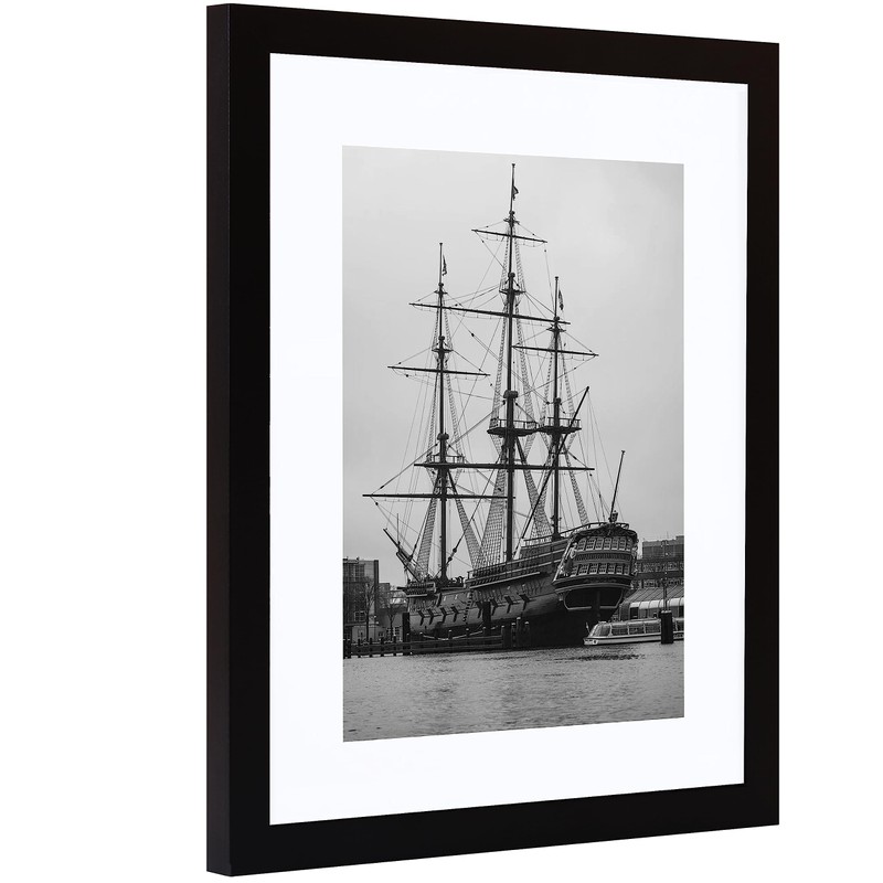 PEALSN 9x12 Picture Frame, Display Pictures 6 x 8 with