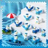 30 Pcs Sailor Cruise Resin Bald Eagle, Mini Bald Eagle