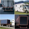 Frentaly Reflective Tape CONSPICUITY Trailer Safety Warning Sign Auto Truck