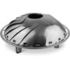 Stainless Steel Camping Fire Bowl with 17 Folding Slats Diameter
