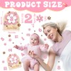 Wonderjune 26 Pcs Baby Monthly Milestone Cards Set, 7 x