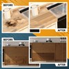 ZERNBER Wood Grain Repair Tape, 4.7 inch X 32ft Self