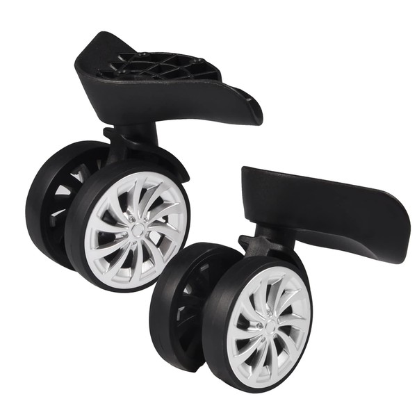 VBESTLIFE Suitcase Wheel Swivel Wheel Set Travel Luggage Suitcase Wheels