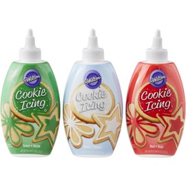 Wilton Christmas Cookie Icing Set, 3-Pack