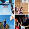 Ling-Luo 2 Pack Basketball Net Replacement,Heavy Duty Basketball Nets Outdoor