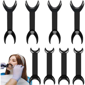8 Piezas En Forma de T Doble Cabeza Abridor Bucal, Abridor en Forma de T, Herramienta Ortodóntica Dental Retractor, Abridor de Boca de Retractor de Labios
