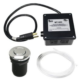 Classic Touch Waste Disposal Air Switch Finish: Matte Black