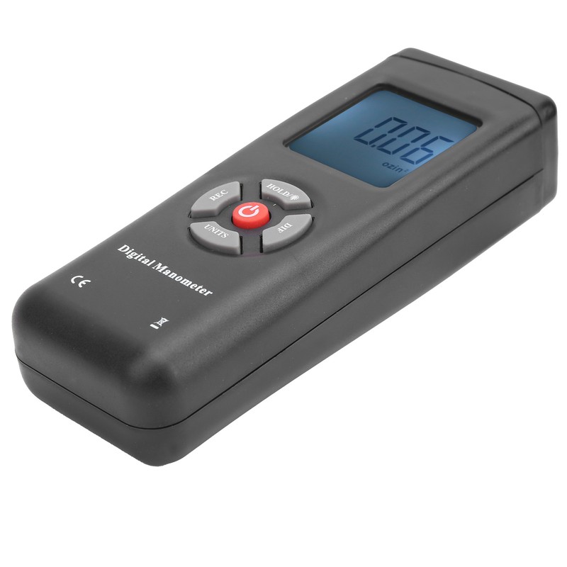 TL101 Digital Manometer Air Pressure Meter Gauge Differential Air Pressure