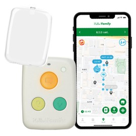 Kokuyo Talk, GPS, Watching Children, Talking Function, Includes Voice and Message Function, Backpack, Keychain, Small Size, Clear