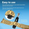 Vaporly UK Metal Watch Strap Repair Tool Kit, Threaded Link