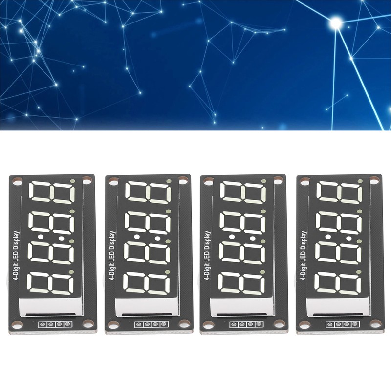 4 Set 4 Digit Digital Tube LED Display Board 7
