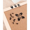 Caianwin Pack of 30 Picture Hooks for Nailing, Hanger for