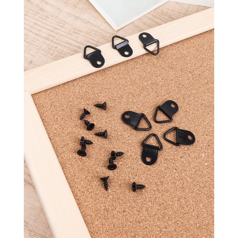 Caianwin Pack of 30 Picture Hooks for Nailing, Hanger for