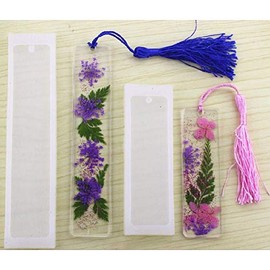 Juego de 2 moldes de silicona multifuncionales para hacer manualidades con colgante de resina epoxi y manualidades, color