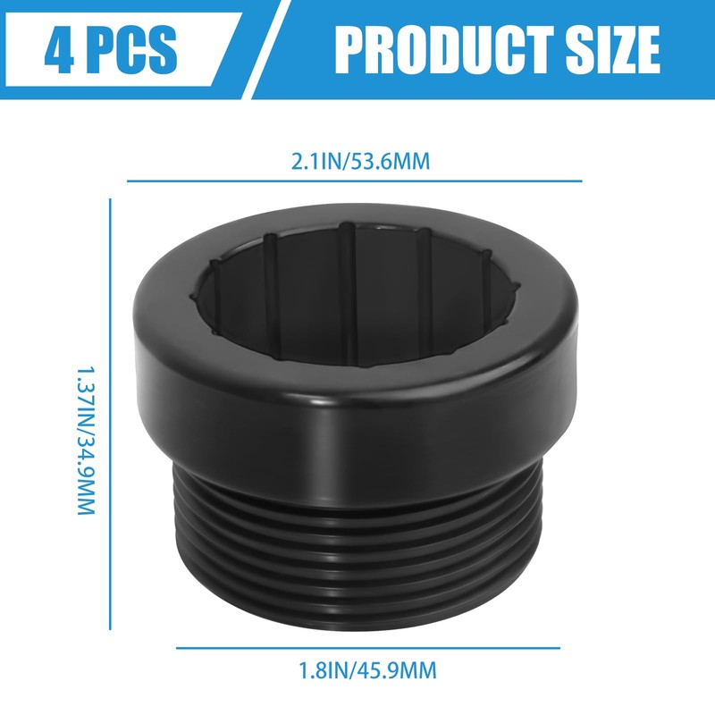 Houoto Umbrella Pole Stabilizer - Umbrella Pole Stabilizer Adapter for