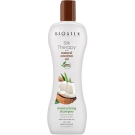 Biosilk Silk Therapy with Organic Coconut Oil Moisturizing Shampoo, 12 Fluid Ounce