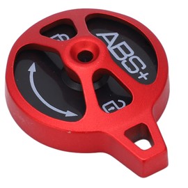 Shanrya Cubierta de Bloqueo de Horquilla de Bicicleta, Interruptor de Bloqueo de Horquilla Delantero Rojo, Amortiguador, Resistente al Desgaste, portátil, Multifuncional para Ciclismo