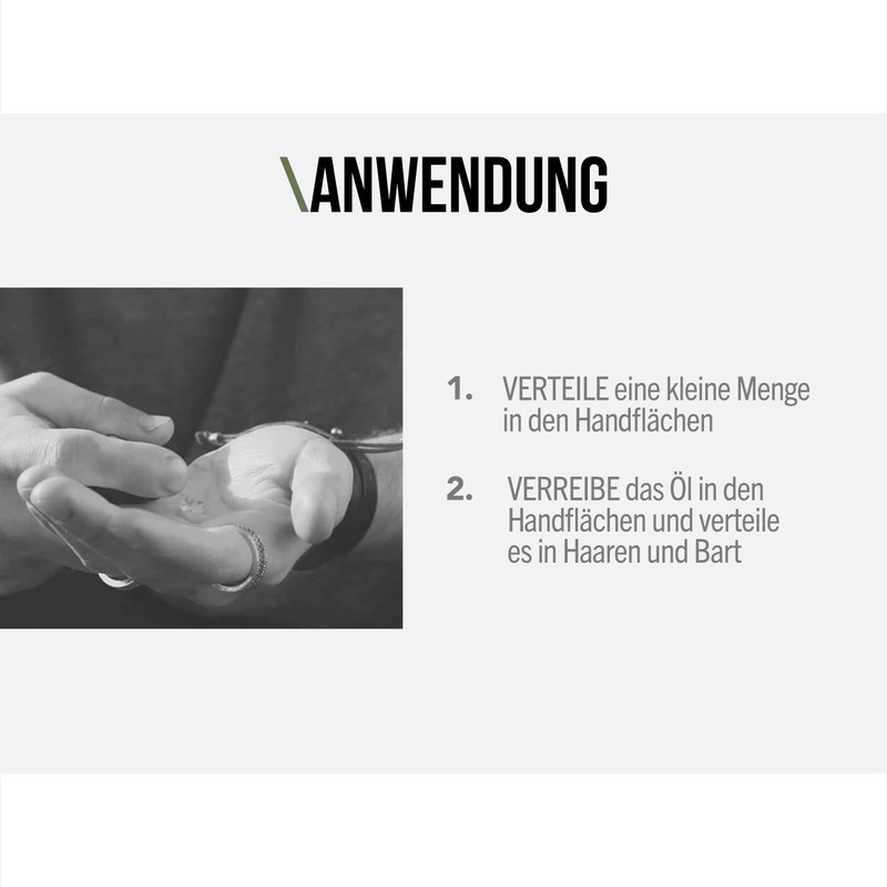 SEB MAN THE GROOM – Haar- und Bartöl mit Arganöl