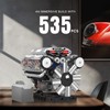 Mould King 10088 Technik V8 Engine Building Blocks Engine Model