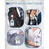 ID Badge Holder with Lanyard and Retractable Clip Cute Breakaway