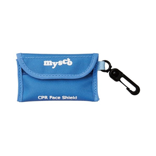 Mysco CPR Face Shield Keychain MY-NS0360B Color: Blue