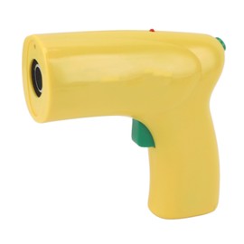 Dog Bark Deterrent Device 25KHZ Ultrasound Barking Control Handheld Dog Repeller with Flashing Infrared Light for Dog Training Tool Yellow