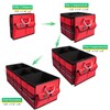 LI LIBZAKI Big Car Trunk Organizer, Cargo Organizer SUV Trunk
