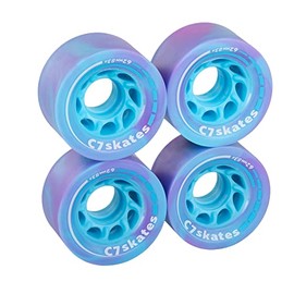C SEVEN C7skates 62mm Roller Skate Wheels (Twilight Swirl)
