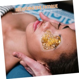 TOVINANNA 4pcs Heart-shaped Reusable Cooling Eye Pads for Eye Care for Dark Circles and Puffiness Versatile Cold Pack for Relaxation and Beauty Needs