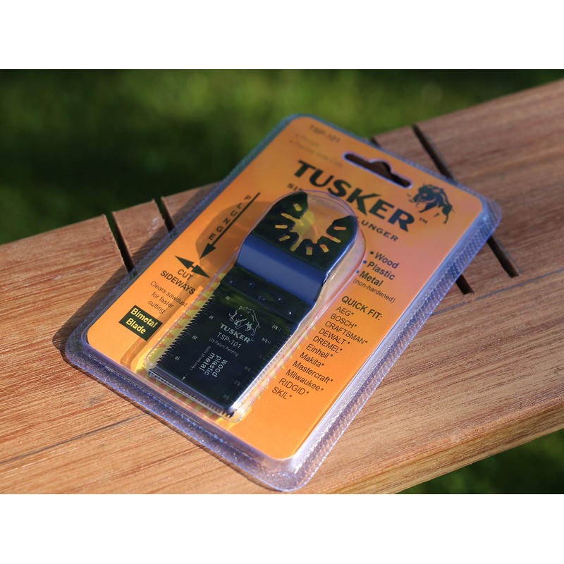 Tusker SideTooth Plunge Saw Blade - Plunge Blade for Oscillating