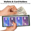 FORYEE Bifold Leather Wallet for Men Women, RFID Minimalist Wallet