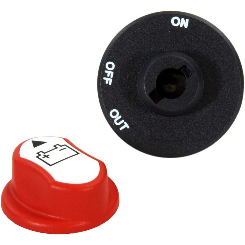 Powerwerx PanelHDSW-K Heavy Duty 100A Mini Panel Mount ON-Off Battery