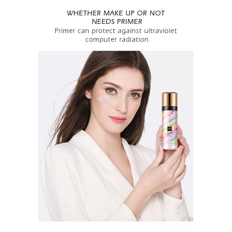 SENANA MARINA Base Maquillaje Corrige E Ilumina Tricolor Impermeable 40g