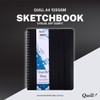 Quill, Premium Visual Art Diary A4, 125gsm Cartridge Paper, 120