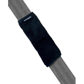 Almohadilla grande para cinturón de seguridad para asiento de coche y niño, almohadilla universal para cinturón de seguridad grande para reducir la presión y la fricción, acolchado suave, lavable, se