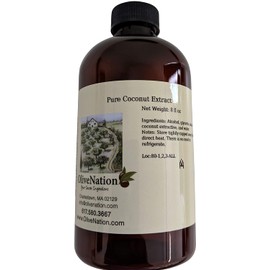 OliveNation Pure Coconut Extract, 8 Ounce