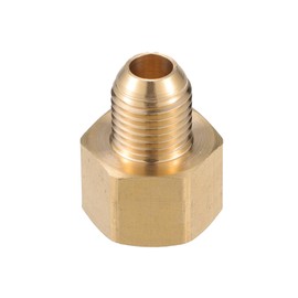 VekAuto Pressure Washer Connector, G3/8" to M14x1.5 Male and Female Adapter Brass Screw Hose Connector Universal for Pressure Washer Quick Connect Brass Copper Tone