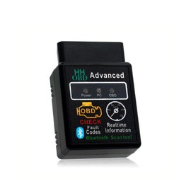 SLIMI Bluetooth OBD2 Diagnostic Scanner Tool, OBDII Wireless Reset Clear Code Reader, Bluetooth Full System Assistant Code Reader, Universal for Most Cars, SUVs, Trucks (Black)