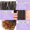 Curly Crochet Hair 24 Inch Goddess Box Braids Crochet Hair