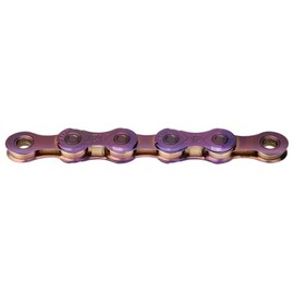 KMC TT12 NEOCHROME WAXED Bicycle Chain, 1/2 Inch x 11/128 Inch, 126 Links, 12-Speed, Waxed, Iridium Coated