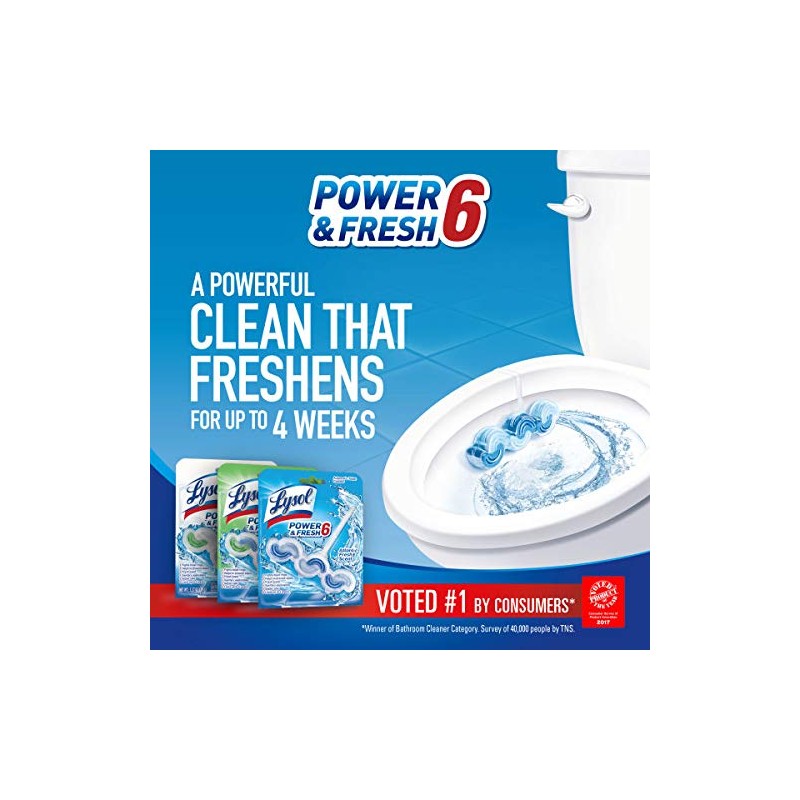 Lysol Toilet Bowl Cleaner with Lime and Rust Remover, 24