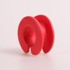 Meiliyizu 10pcs Silicone Clothes Hanger Fixed Hook Windproof Hanger Spacer
