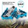 MTB Pedals Aluminium Non-Slip Bicycle Pedal Pair 9/16 Inch Thread